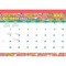Good Vibes | 2027 14 x 10 Inch 18 Months Monthly Desk Pad Calendar | July 2026 - December 2027 | Sticker Sheet | Plato | Planning Stationery